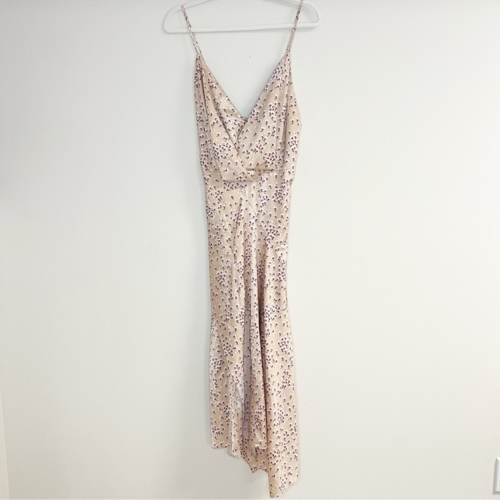 Acler Vales Ditsy Blossum Midi Dress size 6 romantic formal evening luxury - Picture 3 of 10